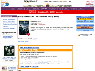 Harry Potter DVD 2006