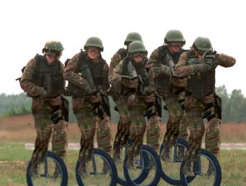 ECU: Elite Combat Unicycle